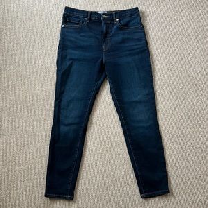 Everlane High Rise Skinny Jean, size 30 ankle